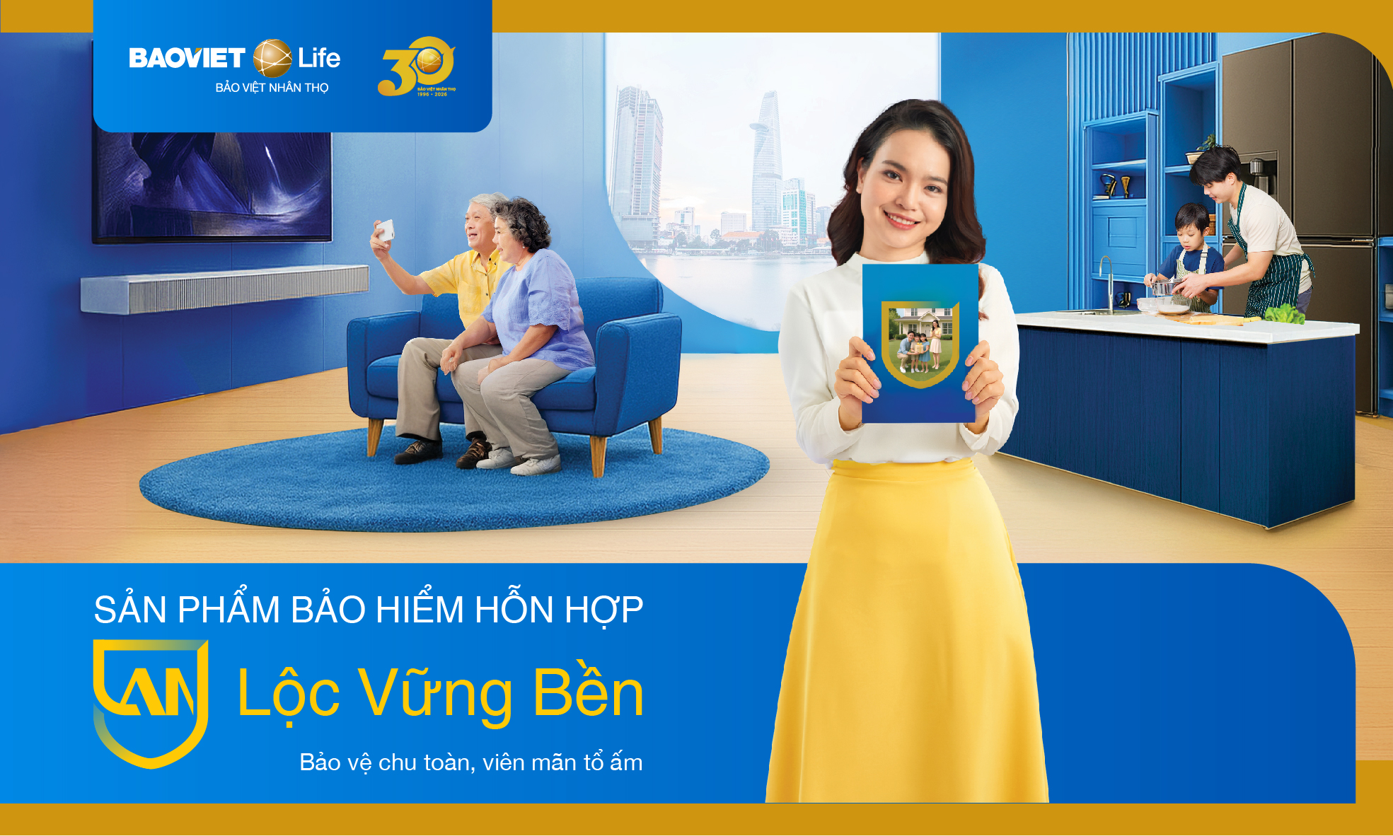 Sản phẩm bảo hiểm hỗn hợp An Lộc Vững Bền