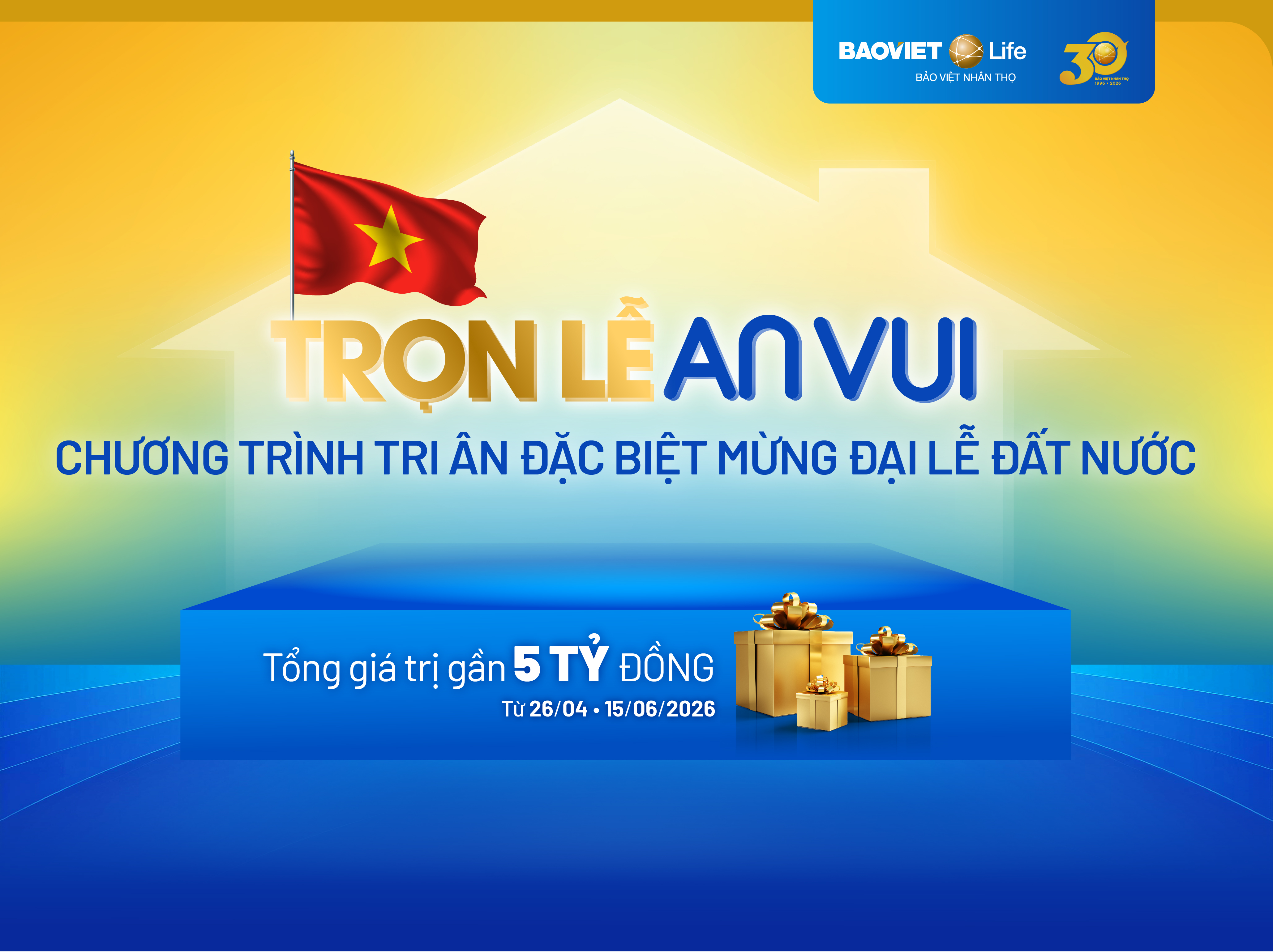 Chương trình khuyến mại "Trọn Lễ An Vui"